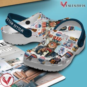 Willie Nelson Music Crocs Crocband Clogs Shoes, Unique Gifts For Fans Style 1 - Vesles2014S 2