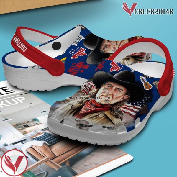Willie Nelson Music Crocs Crocband Clogs Shoes, Unique Gifts For Fans Style 2 - Vesles2014S 2