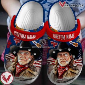 Willie Nelson Music Crocs Crocband Clogs Shoes, Unique Gifts For Fans Style 2 - Vesles2014S