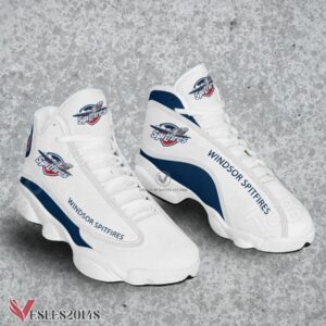 Windsor Spitfires Club Air Jordan 13 Shoes, Best Sneaker Gifts For Fans - Vesles2014s