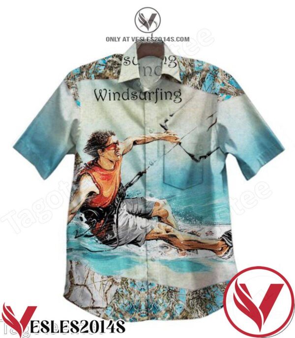 Windsurfing Hawaiian Shirt, Unique Gifts For Friends - Vesles2014S 1