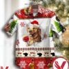 Wine And Dogs Merry Christmas Hawaiian Shirt, Unique Gifts For Friends - Vesles2014S 1