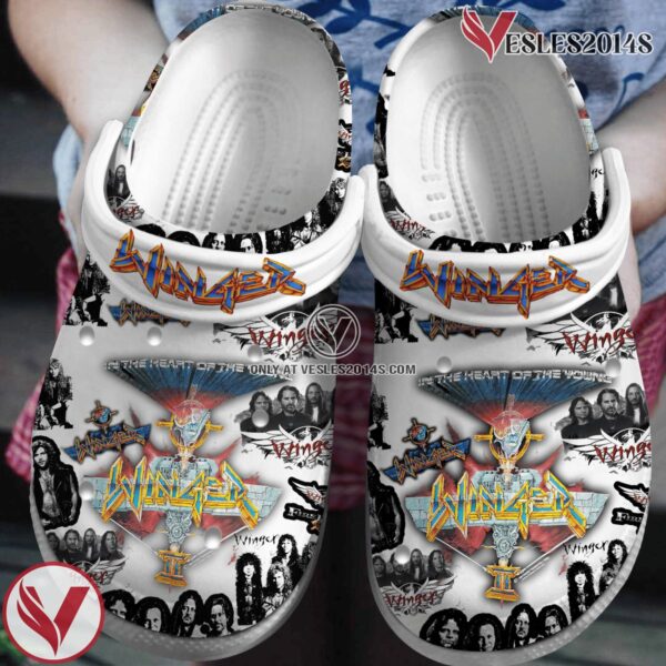 Winger Music Crocs Crocband Clogs Shoes, Unique Gifts For Fans - Vesles2014S
