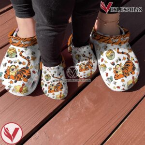 Winnie The Pooh Cartoon Crocs Crocband Clogs Shoes Comfortable For Men Women and Kids Style 1, Unique Gift From  Vesles2014S 2