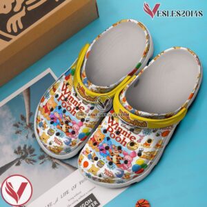 Winnie The Pooh Cartoon Crocs Crocband Clogs Shoes Comfortable For Men Women and Kids Style 10, Unique Gift From  Vesles2014S 2