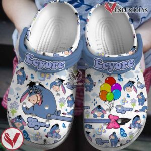 Winnie The Pooh Cartoon Crocs Crocband Clogs Shoes Comfortable For Men Women and Kids Style 2, Unique Gift From  Vesles2014S