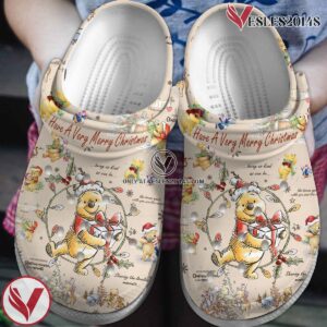 Winnie The Pooh Cartoon Crocs Crocband Clogs Shoes Comfortable For Men Women and Kids Style 3, Unique Gift From Vesles2014S 2