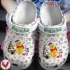 Winnie The Pooh Cartoon Crocs Crocband Clogs Shoes Comfortable For Men Women and Kids Style 5, Unique Gift From  Vesles2014S