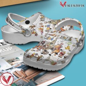 Winnie The Pooh Cartoon Crocs Crocband Clogs Shoes Comfortable For Men Women and Kids Style 6, Unique Gift From Vesles2014S 2