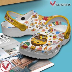 Winnie The Pooh Cartoon Crocs Crocband Clogs Shoes Comfortable For Men Women and Kids Style 7, Unique Gift From Vesles2014S 3