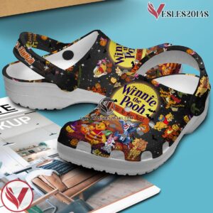 Winnie The Pooh Cartoon Crocs Crocband Clogs Shoes Comfortable For Men Women and Kids Style 9, Unique Gift From  Vesles2014S 2