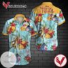 Winnie The Pooh Hawaiian Graphic Print Short Sleeve Hawaiian Casual Shirt Vesles2014S