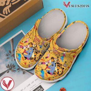 Winnie the Pooh Cartoon Crocs Crocband Clogs Shoes Comfortable For Men Women and Kids, Unique Gift From  Vesles2014S 3