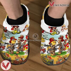 Winnie-the-Pooh Crocs Clog Shoes Style 14, Unique Gift From Vesles2014S 2