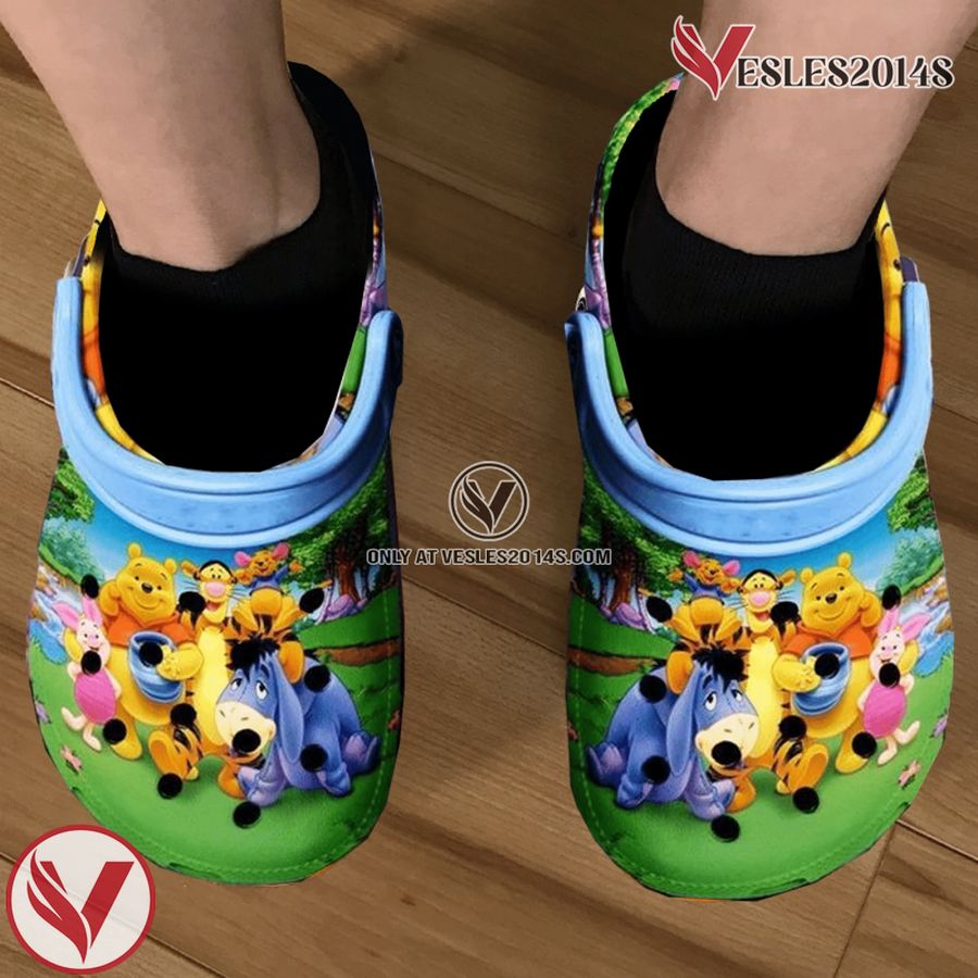 Winnie-the-Pooh Crocs Clog Shoes Style 15, Unique Gift From Vesles2014S 2