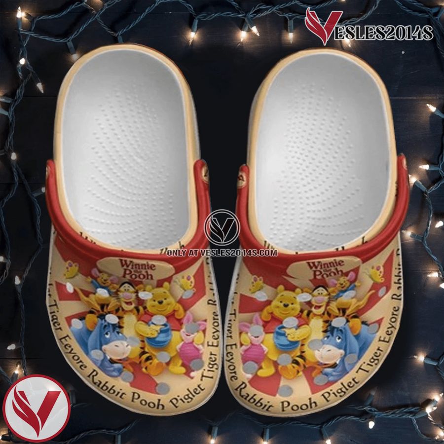 Winnie-the-Pooh Crocs Clog Shoes Style 16, Unique Gift From Vesles2014S 2