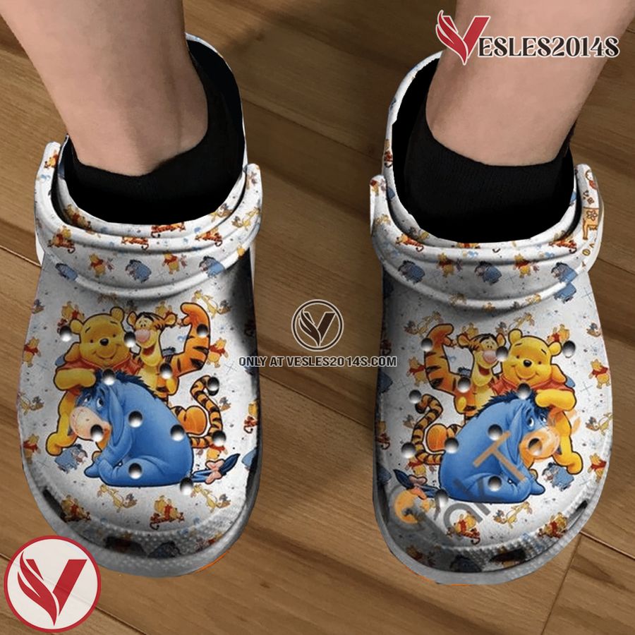 Winnie-the-Pooh Crocs Clog Shoes Style 3, Unique Gift From Vesles2014S 2
