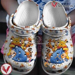 Winnie-the-Pooh Crocs Clog Shoes Style 3, Unique Gift From  Vesles2014S