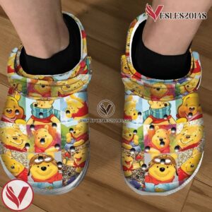 Winnie-the-Pooh Crocs Clog Shoes Style 5, Unique Gift From Vesles2014S 2