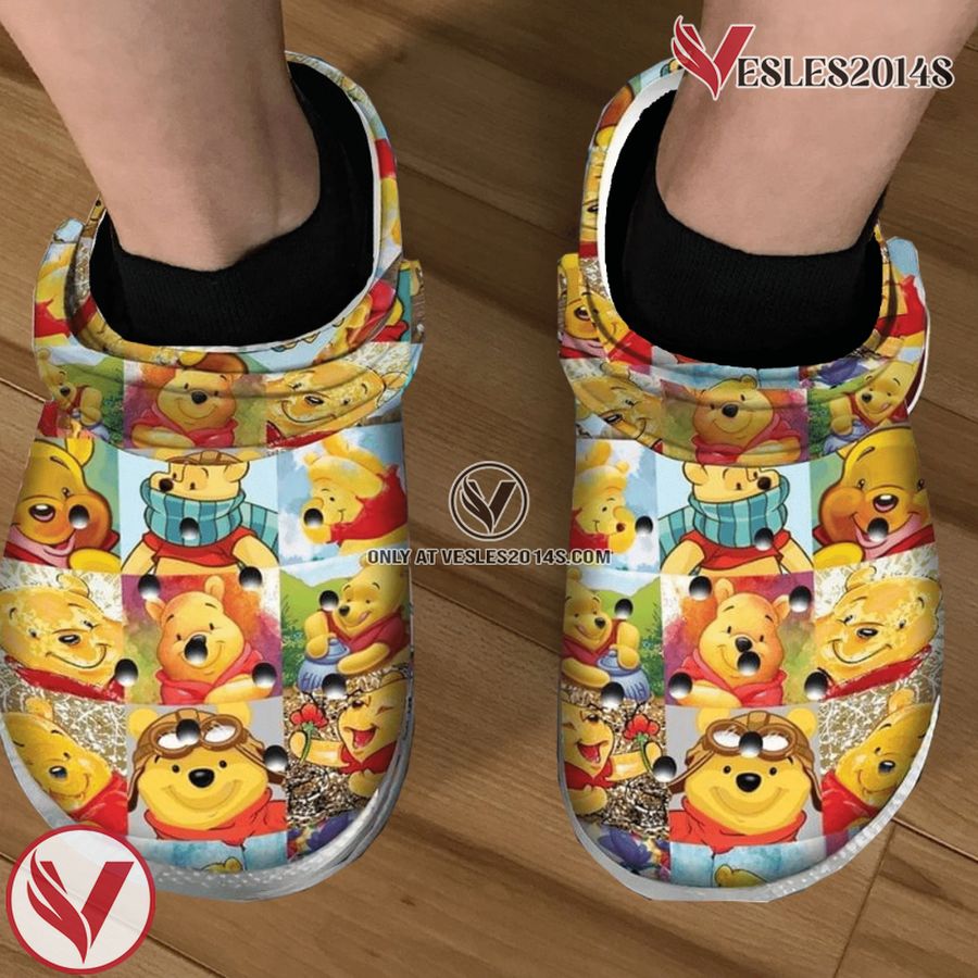 Winnie-the-Pooh Crocs Clog Shoes Style 5, Unique Gift From Vesles2014S 2