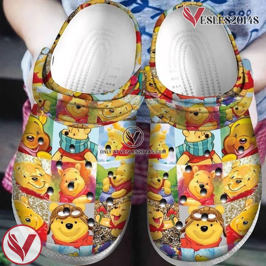 Winnie-the-Pooh Crocs Clog Shoes Style 5, Unique Gift From Vesles2014S