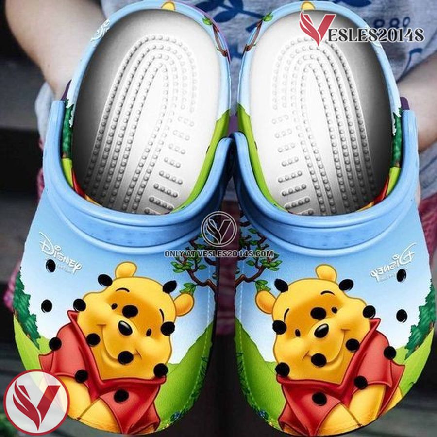 Winnie-the-Pooh Crocs Clog Shoes Style 8, Unique Gift From Vesles2014S