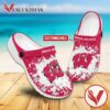 Wisconsin Logo Custom Crocs Shoes For Men And Women, Unique Clogs Shoes For Fans - Vesles2014S