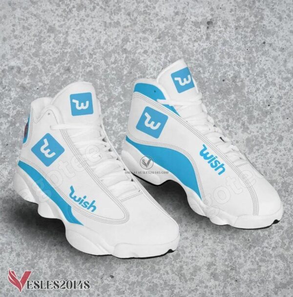 Wish Logo Air Jordan 13 Shoes, Best Sneaker Gifts For Fans - Vesles2014s