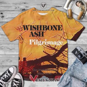 Wishbone Ash Band Pilgrimage Album 3D T-Shirt, Unique Gifts For Music Lovers - Vesles2014S