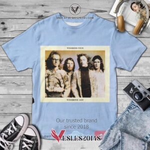 Wishbone Ash Band Wishbone Four Album 3D T-Shirt, Unique Gifts For Music Lovers - Vesles2014S