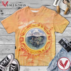 Wishbone Ash Locked In Album Cover Shirt, Perfect Gifts For Music Lovers - Vesles2014S