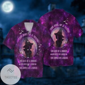 Witch Hippie The Soul Of a Witch The Fire Of a Lioness The Heart Of A Hippie For Men And Women Graphic Print Short Sleeve Hawaiian Casual Shirt Vesles2014S 1