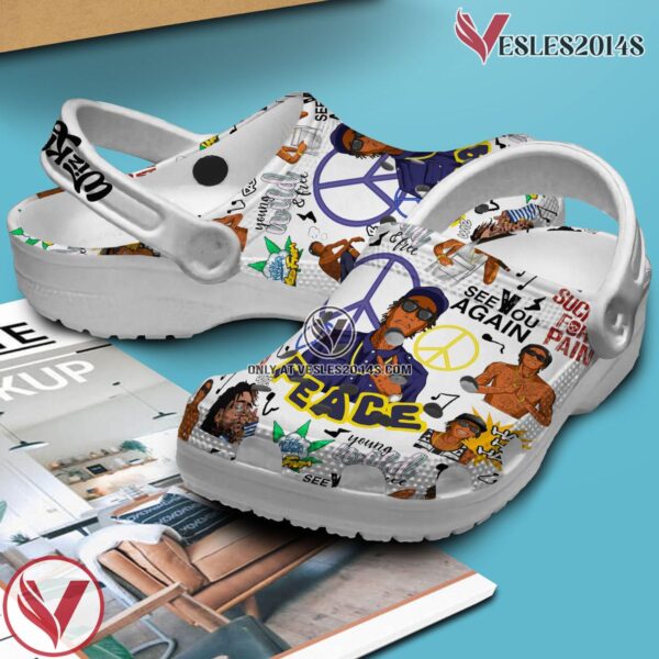 Wiz Khalifa Music Crocs Crocband Clogs Shoes, Unique Gifts For Fans Style 1 - Vesles2014S 3