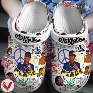 Wiz Khalifa Music Crocs Crocband Clogs Shoes, Unique Gifts For Fans Style 1 - Vesles2014S