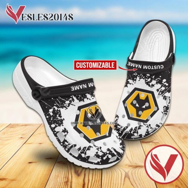 Wolverhampton Wanderers Custom Crocs Shoes For Men And Women, Unique Clogs Shoes For Fans - Vesles2014S