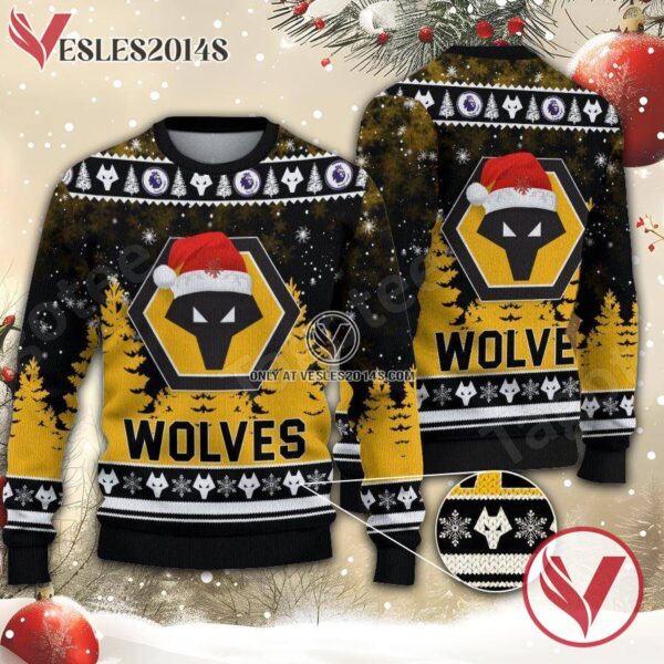Wolverhampton Wanderers F.C Sport Ugly Christmas Sweater, Unique Gifts For Fans - Vesles2014aS 1