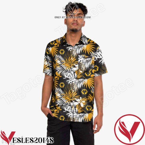 Wolverhampton Wanderers FC Floral Hawaiian Shirt, Unique Gifts For Friends - Vesles2014S 1