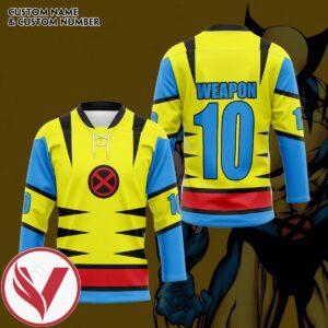 Wolverine Claws Custom Name Custom Number Custom Hockey Jersey, Trending Gifts For Fans - Vesles2014s