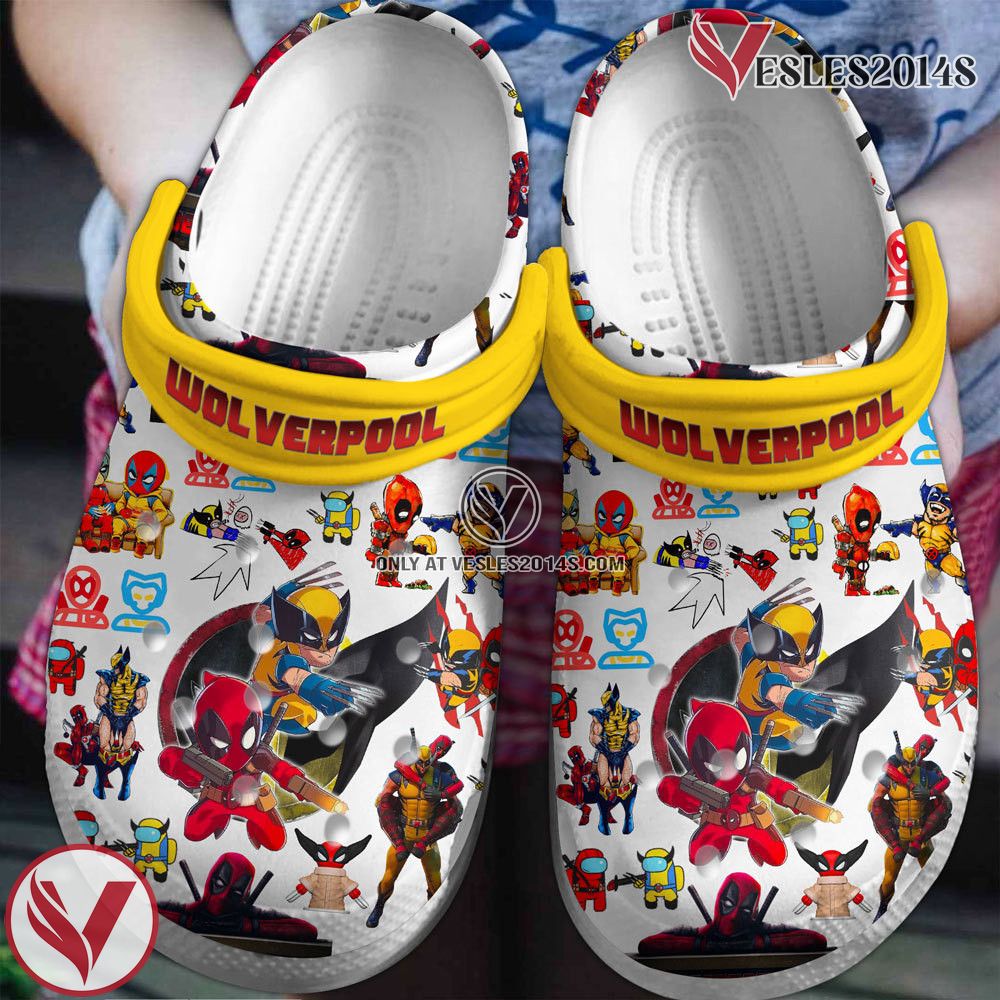 Wolverpool Cartoon Crocs Crocband Clogs Shoes Comfortable For Men Women and Kids, Unique Gift From Vesles2014S