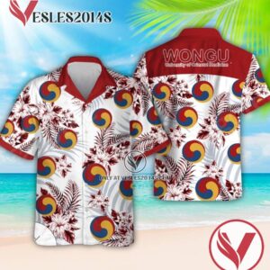 Wongu University of Oriental Medicine Logo Beach Shirts, Shorts, Perfect Gifts Idea In Holiday - Vesles2014S