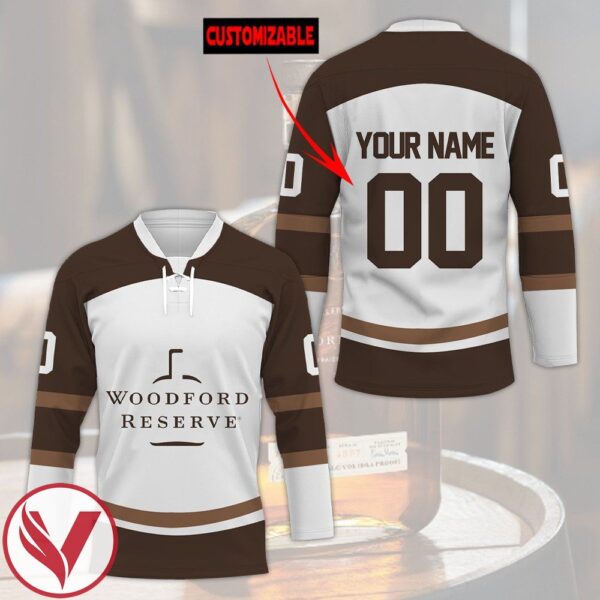 Woodford Reserve Personalized Hockey Jersey, Trending Gifts For Fans - Vesles2014s