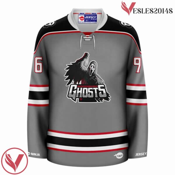 Woodsboro Ghosts Ghostface Hockey Jersey - Vesles2014S 2