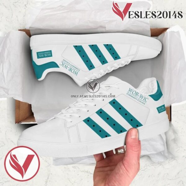Wor–Wic Community College Logo Stan Smith Sneakers For Men And Women - Vesles2014S 1