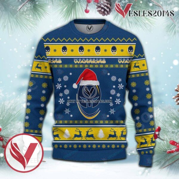 Worcester Warriors Sport Ugly Christmas Sweater, Unique Gifts For Fans - Vesles2014aS 2