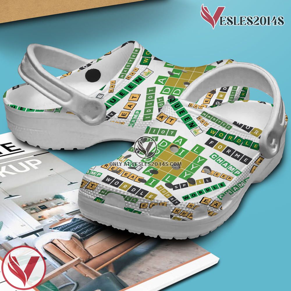 Wordle Premium Crocs Crocband Clogs Shoes Comfortable For Men Women and Kids, Unique Gift From Vesles2014S 3