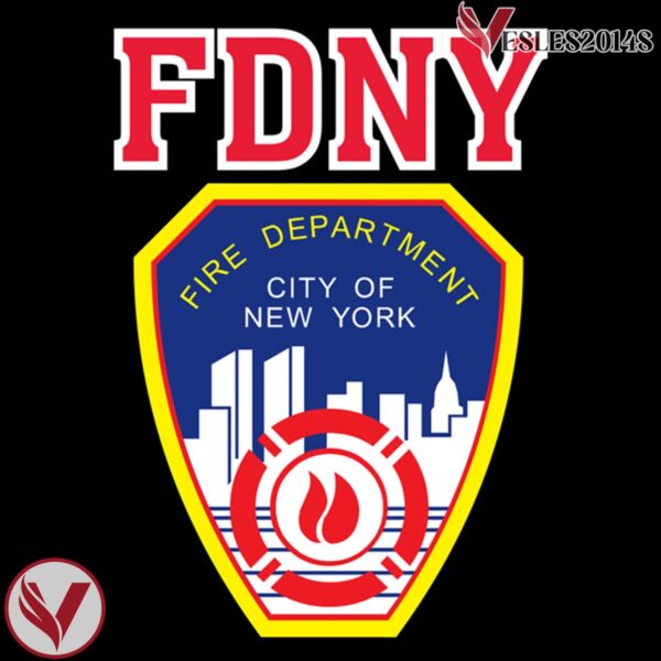 Wordmark FDNY Red Hockey Jersey - Vesles2014S 5