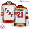 Wordmark FDNY White Hockey Jersey - Vesles2014S