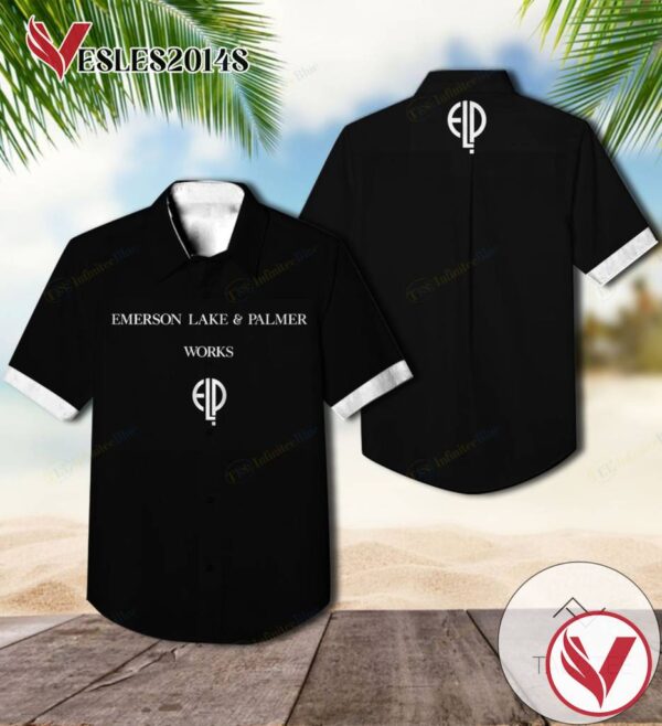 Works Volume 1 Studio Album By Emerson, Lake & Palmer Hawaiian Shirt, Best Gift For Music Lovers Vesles2014S