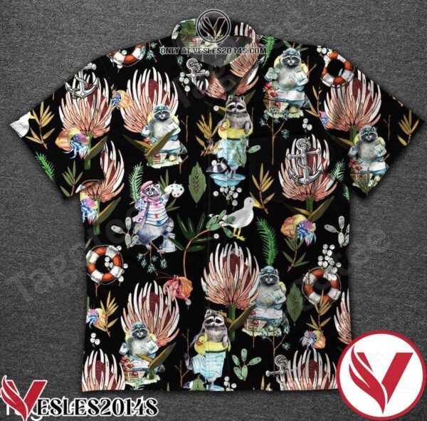 World Animal Black Hawaiian Shirt, Unique Gifts For Friends - Vesles2014S 1