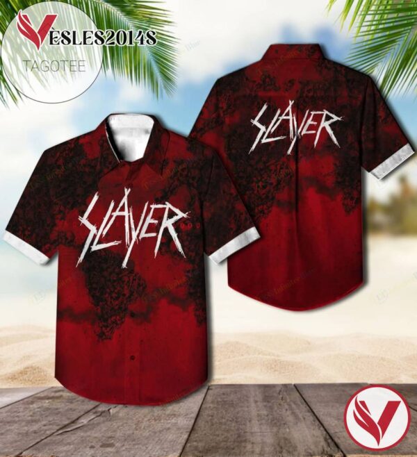 World Painted Blood Studio Album By Slayer Hawaiian Shirt, Best Gift For Music Lovers Vesles2014S